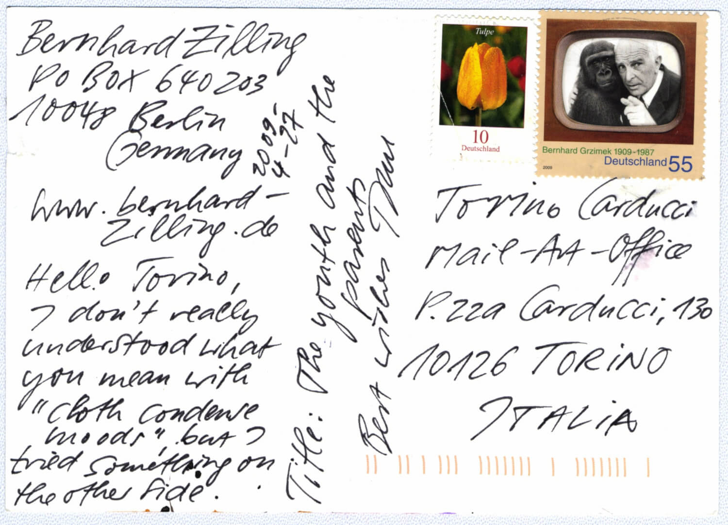 Zilling Bernhard - verso (Germania)
