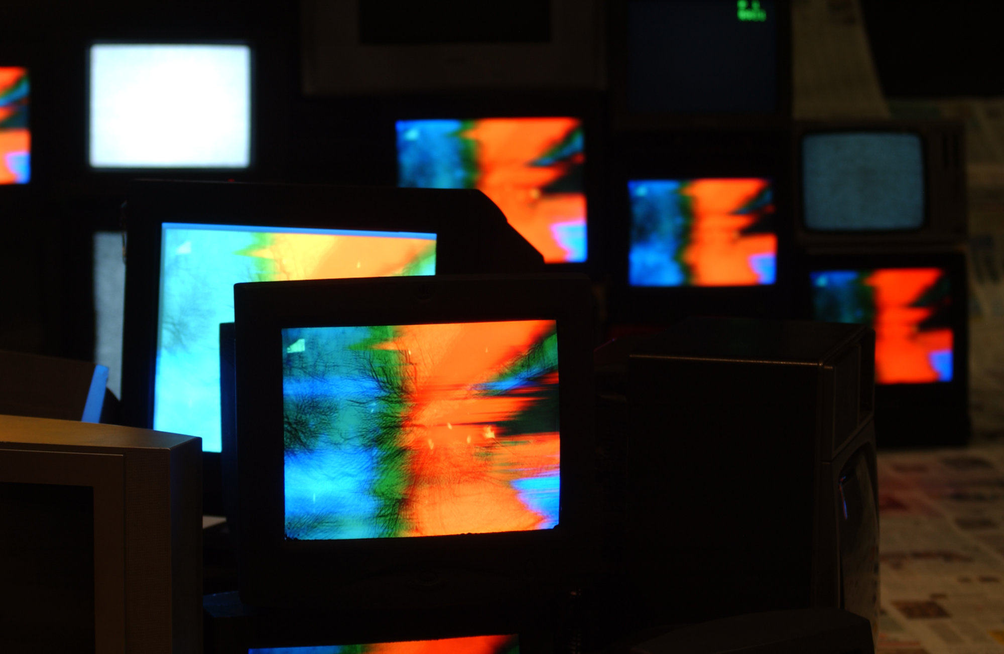 Videoinstallazione per la Scenografia della Tragedia delle Baccanti @ Teatro Astra - Torino